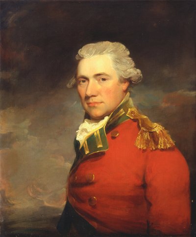 Ein unbekannter britischer Offizier, wahrscheinlich des 11. (North Devonshire) Regiment of Foot, ca. 1800 von John Hoppner